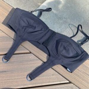 Forever 21 black bustier top